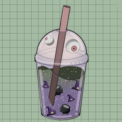 Boo!ble Tea: Witches' Brew